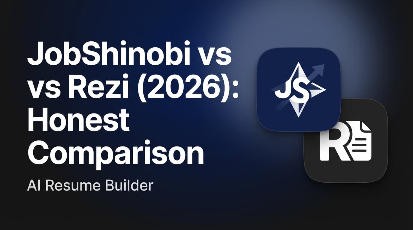 JobShinobi vs Rezi (2026): Honest Comparison